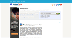 Desktop Screenshot of malaycube.com